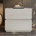 Load image into Gallery viewer, Modern Two-Tone Bedside Table with Clean-Lined Drawer