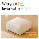 Load image into Gallery viewer, Modern Double-Sided Sectional Sofa in Skin-Friendly Cat-Scratch Fabric with Latex Support