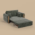 Load image into Gallery viewer, Modern Smart Sofa Bed with Built-in Electric Lift Coffee Table and Storage