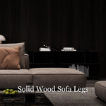 Load image into Gallery viewer, Modern Modular Sectional Sofa with Oversized Chaise and Deep Seat Lounge Design