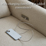 Load image into Gallery viewer, 79.1'' Modern Power Recliner Sofa Soft Fabric Upholstered Electric Reclining Couch