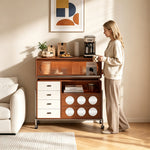 Load image into Gallery viewer, Versatile Rolling Kitchen Organizer Cart with Wheels
