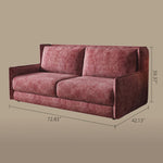 Load image into Gallery viewer, Modern Chenille Sofa Bed with Built-In Mattress Elegant Comfort for Any Living Space