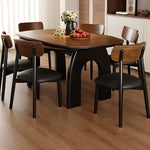 Load image into Gallery viewer, 50.7" Versatile Extendable Dining Table Round to Oval Conversion