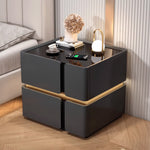 Load image into Gallery viewer, Smart Nightstand with Wireless Charging USB Ports & Motion Sensor Light