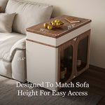 Load image into Gallery viewer, Modern Lift Top Coffee Table with Storage Extendable Wooden Coffee Table with Open Shelves Multi-Functional Living Room Table