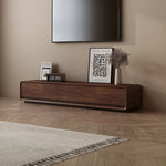 Load image into Gallery viewer, 70.2'' Modern Low Profile TV Stand Wooden Media Console with Drawers