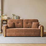 Load image into Gallery viewer, Modern Smart Sofa Bed with Built-in Electric Lift Coffee Table and Storage