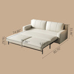 Load image into Gallery viewer, 35.4''/78.74'' Convertible Sofa Bed Modern Minimalist Design Space Saving Comfort Quick Transformation