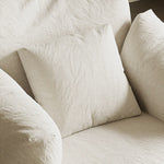 Load image into Gallery viewer, Modern Solid Wood 360° Swivel Lounge Chair with Cushions and Sculptural Frame