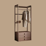 Load image into Gallery viewer, Coat Rack with Storage Drawers Modern Design Functional Stylish with Easy Mobility