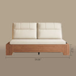 Load image into Gallery viewer, Modern Folding Sofa Bed Convertible Sofa Bed with Wooden Frame for Multi-Functional Living Spaces