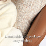 Load image into Gallery viewer, Modern Oversized Swivel Lounge Chair with Plush Cushion and Wraparound Backrest
