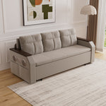 Load image into Gallery viewer, 83'' Modern Convertible Sofa Bed with Storage Contemporary Upholstered Sleeper Sofa