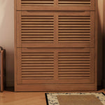 Load image into Gallery viewer, 31.4'' Modern Wooden Flip-Door Shoe Cabinet Slim Space-Saving Entryway Storage Organizer