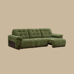 Load image into Gallery viewer, 126.7'' Modern Power Reclining Fabric Sofa Remote Control Adjustable Deep Seat Lounge Couch