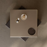 Load image into Gallery viewer, 31.2'' Modern Square Coffee Table Rotatable Double Layer Design with Storage Drawer and Display Space