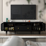 Load image into Gallery viewer, TV Stand Elegant Floral Design Classic Style with Ample Storage Space