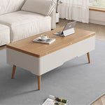 Load image into Gallery viewer, Lift-Top Multifunctional Coffee Table Smart Storage & Modern Design
