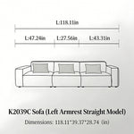 Load image into Gallery viewer, Modern Modular Washable Fabric Sectional Sofa