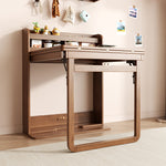 Load image into Gallery viewer, 62'' Foldable Multifunctional Dining Table Integrated Storage Solid Wood Texture Multi-Scene Fit