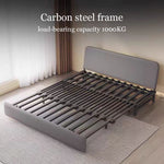 Load image into Gallery viewer, Contemporary Faux Leather Sofa Bed Sleeper Sofa with Hidden Storage & Metal Frame