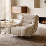 Load image into Gallery viewer, Modern Swivel Lounge Chair with Plush Upholstery Oversized Accent Chair