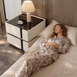 Load image into Gallery viewer, Smart Nightstand with Wireless Charging USB Ports & Motion Sensor Light