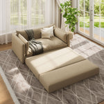 Load image into Gallery viewer, 66'' Convertible Folding Sofa Chair One-Click Bed Soft Sponge Padding Modern Minimalist Style