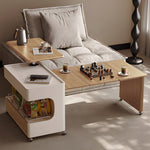 Load image into Gallery viewer, Modern Multi-Functional Coffee Table with Foldable Lift-Top Rotatable & Extendable Design