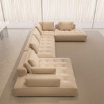 Load image into Gallery viewer, 165.35" Modern Modular Sectional Sofa Deep Seat Tufted Fabric Couch Minimalist Lounge Sofa