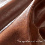 Load image into Gallery viewer, Modern Brown Faux Leather Sofa Bed Pull-Out 2-in-1 Convertible Sleeper Couch