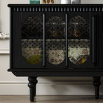 Load image into Gallery viewer, TV Stand Elegant Floral Design Classic Style with Ample Storage Space