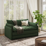 Load image into Gallery viewer, 66'' Convertible Folding Sofa Chair One-Click Bed Soft Sponge Padding Modern Minimalist Style