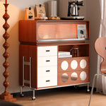 Load image into Gallery viewer, Versatile Rolling Kitchen Organizer Cart with Wheels