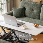 Load image into Gallery viewer, Modern Smart Sofa Bed with Built-in Electric Lift Coffee Table and Storage