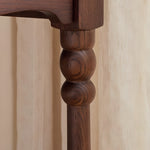 Load image into Gallery viewer, 39.3'' Modern Vintage Roll Top Vanity Desk Solid Wood Makeup Table with Storage and Drawer