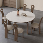 Load image into Gallery viewer, 50.7" Versatile Transformable Dining Table in White and Wood