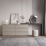 Load image into Gallery viewer, Modern Minimalist 6-Drawer Dresser (not including mirror & stool)