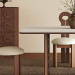 Load image into Gallery viewer, 62.9&#39;&#39; Dining Table Modern Design Elegant Appearance Spacious Surface for Dining and Gathering
