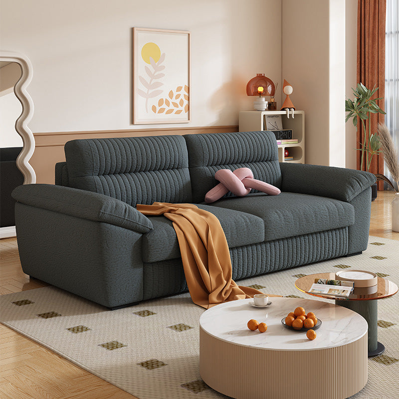 72.1" Convertible Sofa Bed with 3.9" Thick Mattress Modern Design Space-saving Sleeper Sofa for Comfort and Function