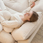 Load image into Gallery viewer, Modern Convertible Sofa Bed Tufted Fabric Sleeper Sofa Space Saving Pull Out Couch  Description
