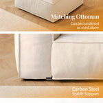 Load image into Gallery viewer, Modern Double-Sided Sectional Sofa in Skin-Friendly Cat-Scratch Fabric with Latex Support
