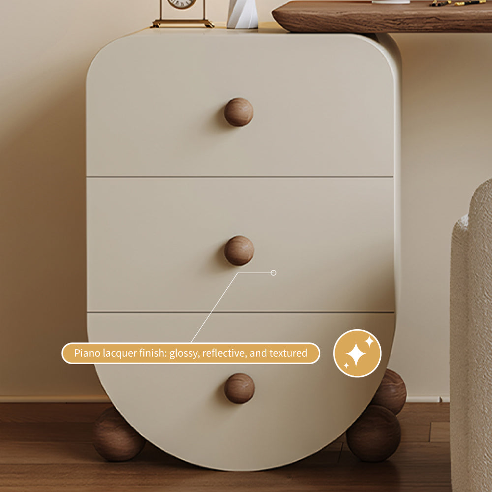 Modern Makeup Vanity Set with LED Mirror and Stool
