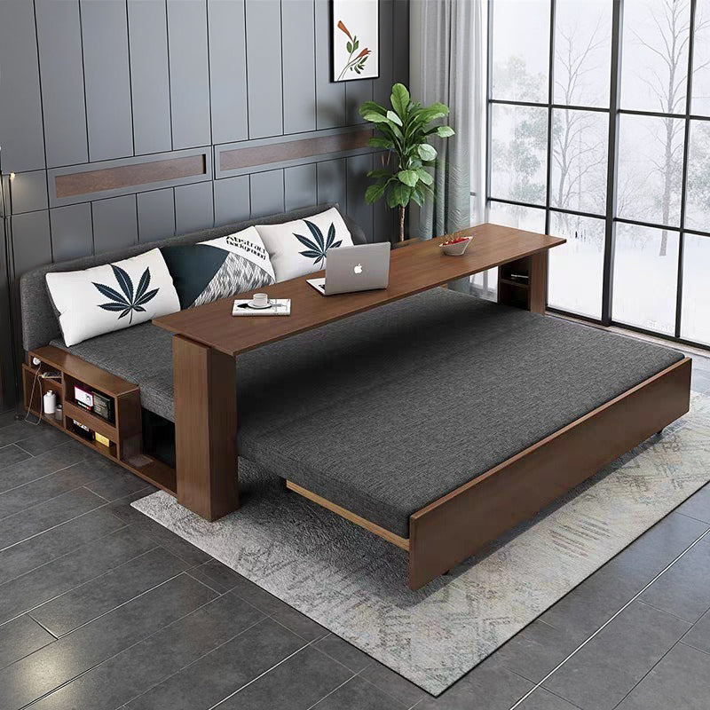Modern Storage Sofa Bed with Lift-up Function Space-saving Design Elegant and Practical