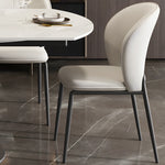 Load image into Gallery viewer, Set of 2 Luxurious Elegant Modern Dining Chairs Sleek Leather Design with Ergonomic
