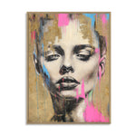 Load image into Gallery viewer, Handmade Abstract Portrait Painting Contemporary Face Art on Canvas
