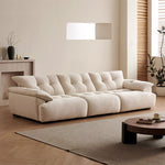 Load image into Gallery viewer, Modern Deep-Seat Tufted Chenille Sofa with Oversized Cushions

