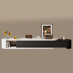 Load image into Gallery viewer, Elegant Dual-Tone Round Living Room Set TV Console &amp; Coffee Table Pair
