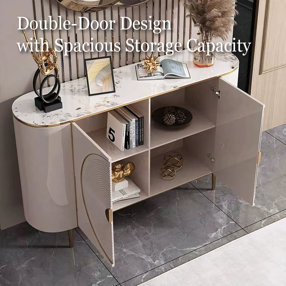 59'' Modern Sideboard Console Elegant Design with Storage Functional and Stylish Ideal for Living Room Dining Area